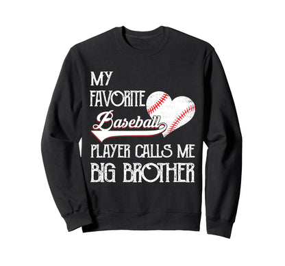 Heart Love Favorite Baseball Player Sweatshirt - Aesthetic Graphic Unisex - T-Shirt, Sweatshirt, Hoodie