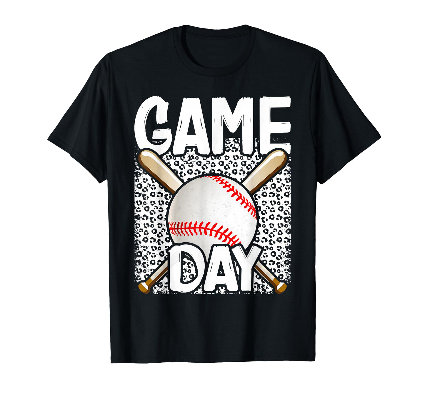 Game Day Baseball Funny Baseball T-Shirt - Custom Art Print for Adults - T-Shirt, Sweatshirt, Hoodie