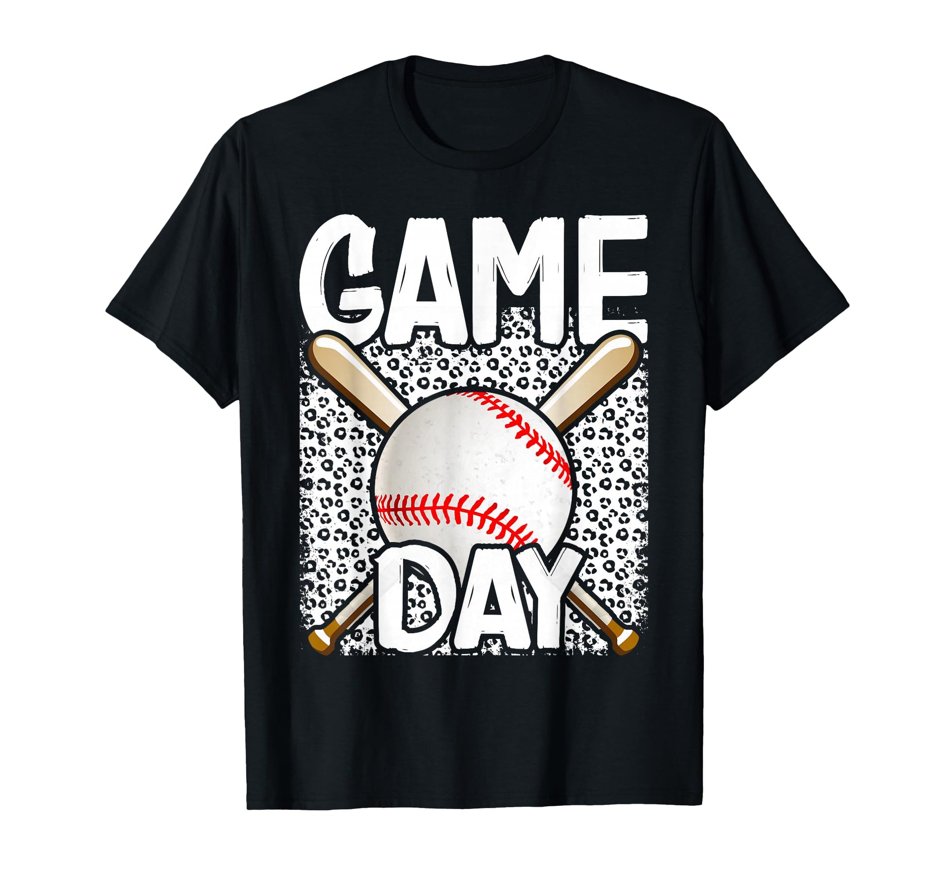 Game Day Baseball Funny Baseball T-Shirt - Custom Art Print for Adults - T-Shirt, Sweatshirt, Hoodie