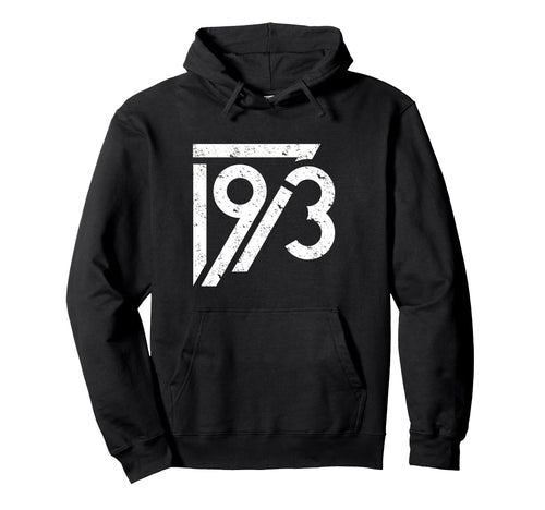 1973 Birthday Grunge Alternative Hoodie - Custom Art Print Men Women - T-Shirt, Sweatshirt, Hoodie