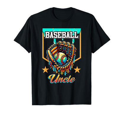Baseball Drip Baseball Uncle Ice T-Shirt - Aesthetic Graphic for Adults - T-Shirt, Sweatshirt, Hoodie