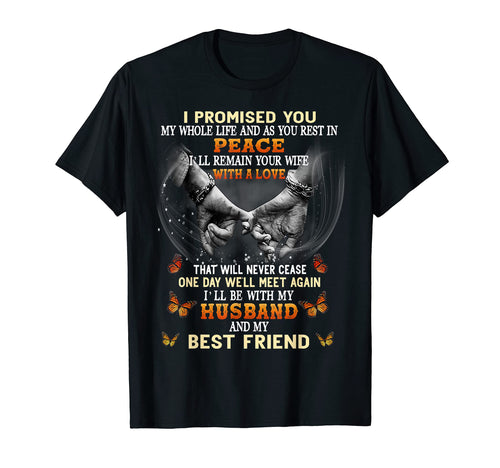 I Promised You Rest Peace Love Never Ceases T-Shirt - Graphic Print Unisex - T-Shirt, Sweatshirt, Hoodie