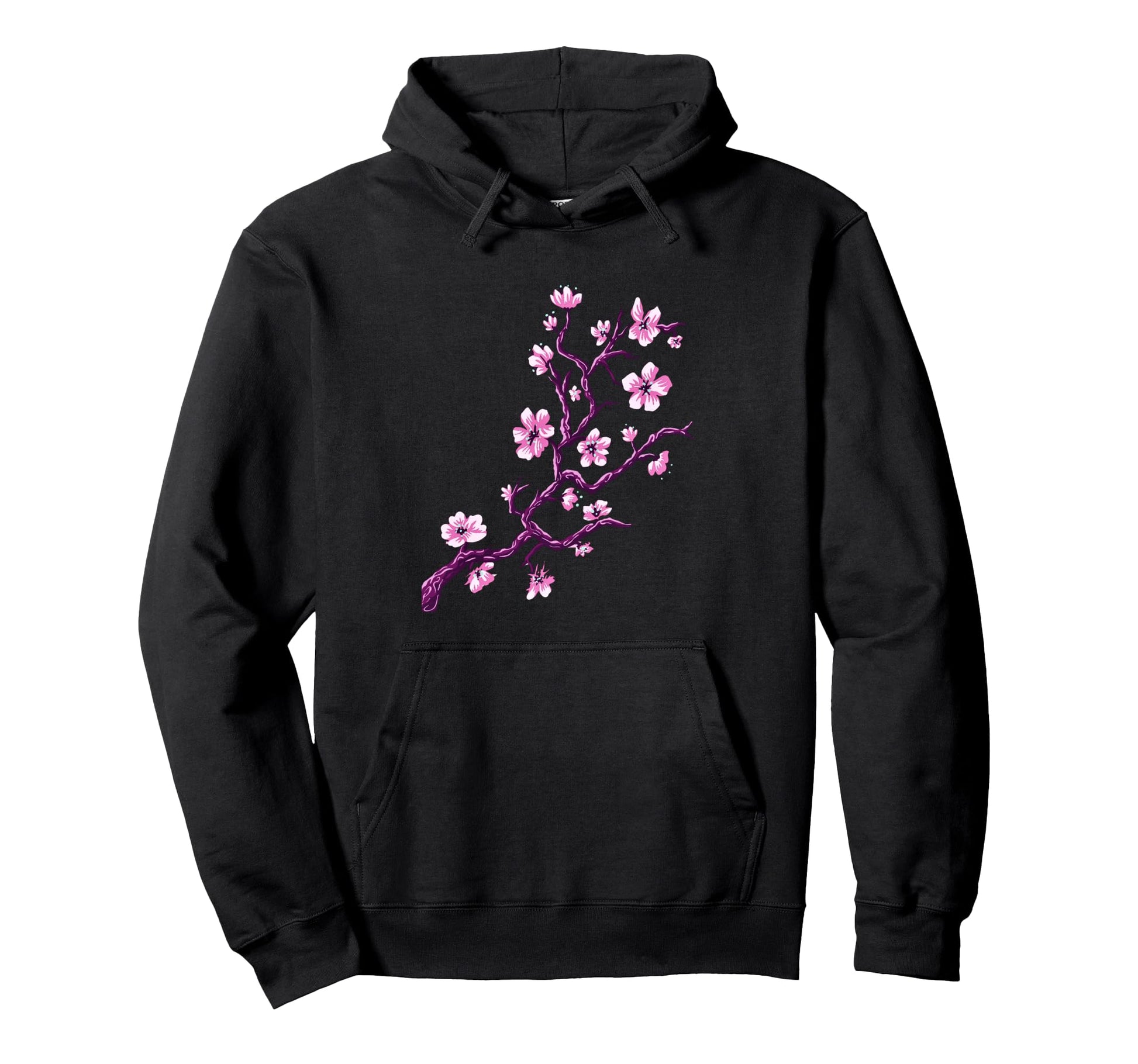 Vaporwave Japan Japanese Cherry Blossom Hoodie - Fun Novelty Design Unisex - T-Shirt, Sweatshirt, Hoodie