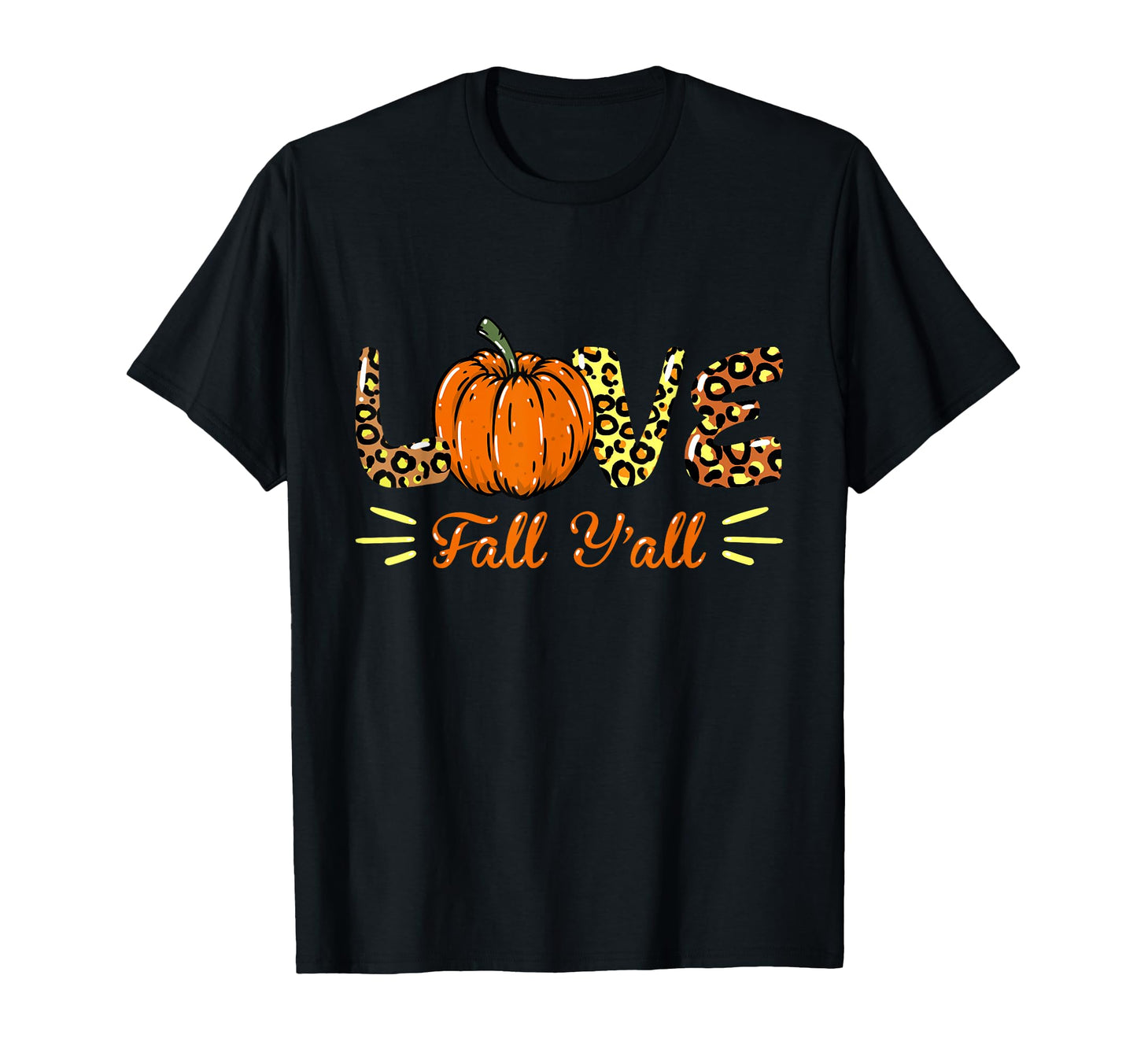 Hello Fall Pumpkin Love Fall Yall T-Shirt - Novelty Apparel Men Women - T-Shirt, Sweatshirt, Hoodie