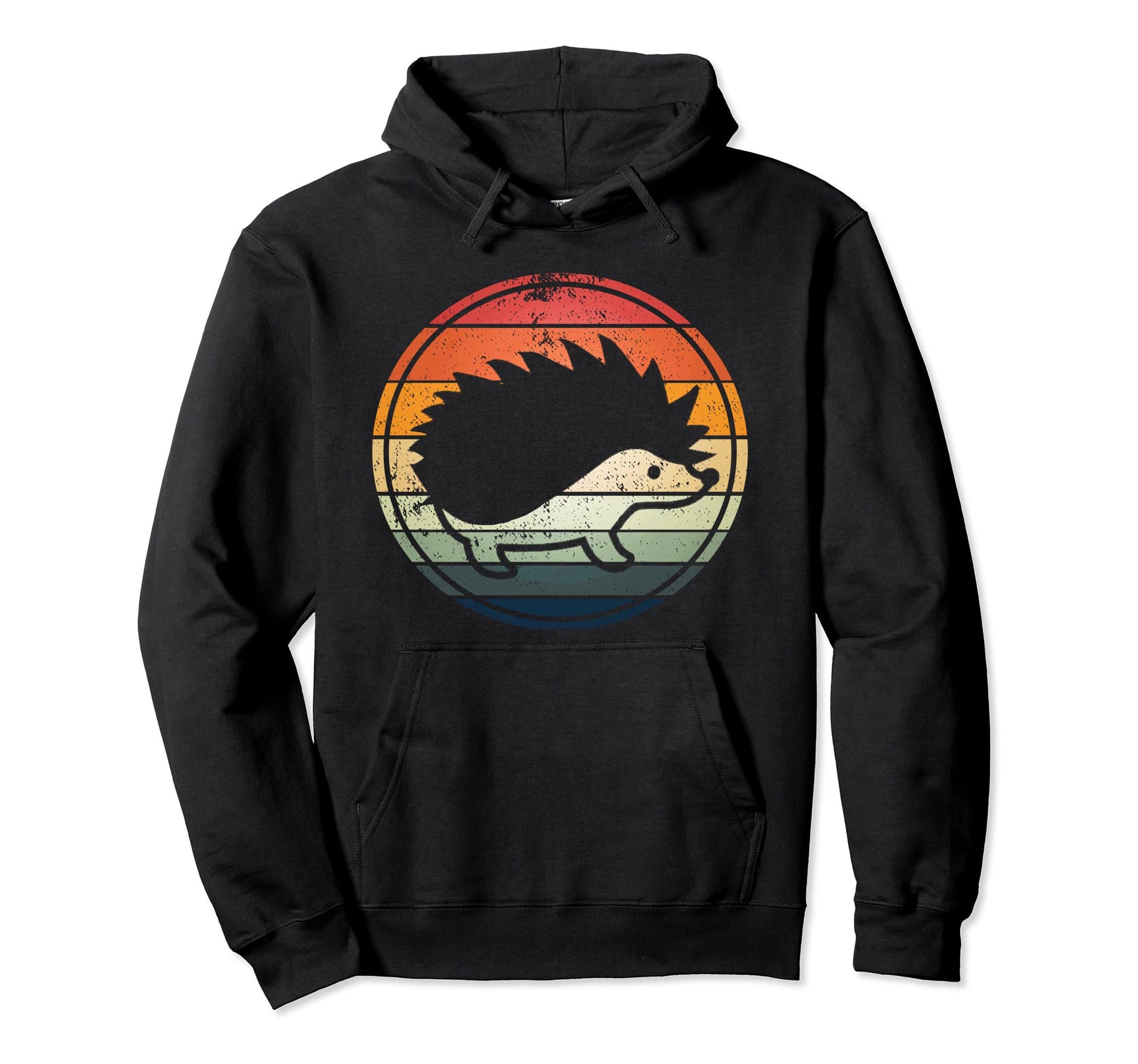Hedgehog Hoodie - Trendy Graphic Unisex - T-Shirt, Sweatshirt, Hoodie