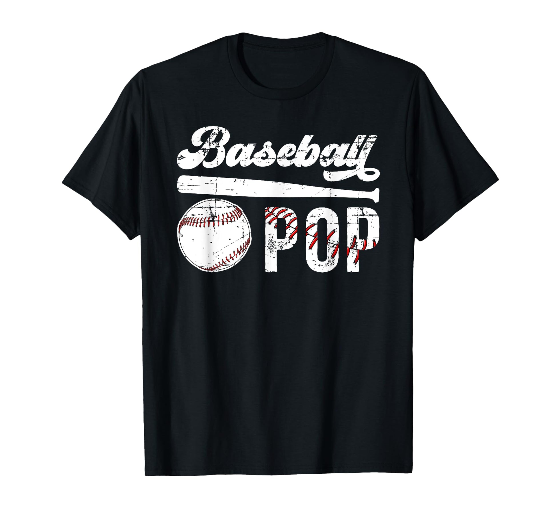 Baseball Pop Grandpa Pop Baseball Player T-Shirt - Graphic Print Men Women - T-Shirt, Sweatshirt, Hoodie
