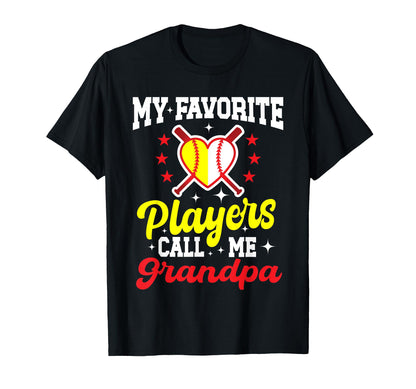 My Favorite Baseball Softball Players T-Shirt - Custom Art Print Unisex - T-Shirt, Sweatshirt, Hoodie