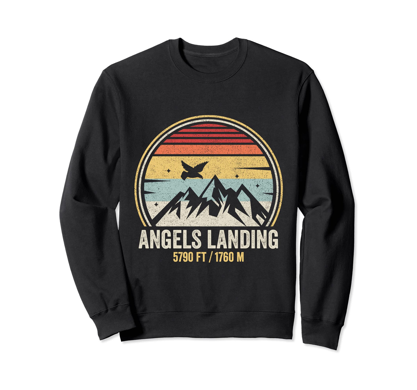 Angels Landing Zion National Park Sweatshirt - Casual Everyday Wear Unisex - T-Shirt, Sweatshirt, Hoodie