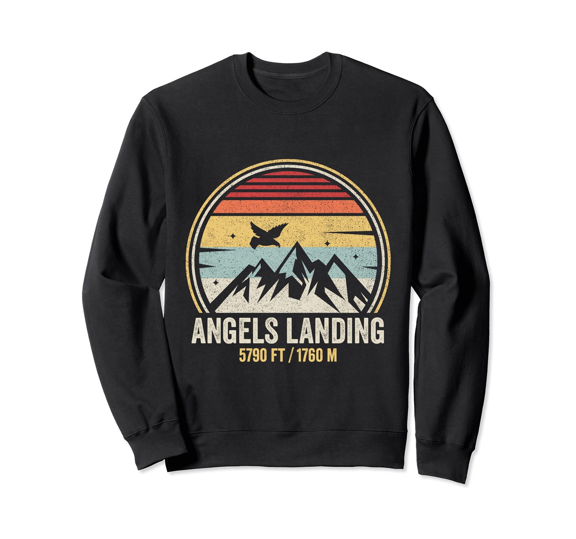 Angels Landing Zion National Park Sweatshirt - Casual Everyday Wear Unisex - T-Shirt, Sweatshirt, Hoodie