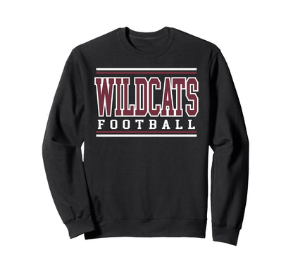 Wildcats Sports Game Day Football Sweatshirt - Streetwear Style Men Women - T-Shirt, Sweatshirt, Hoodie