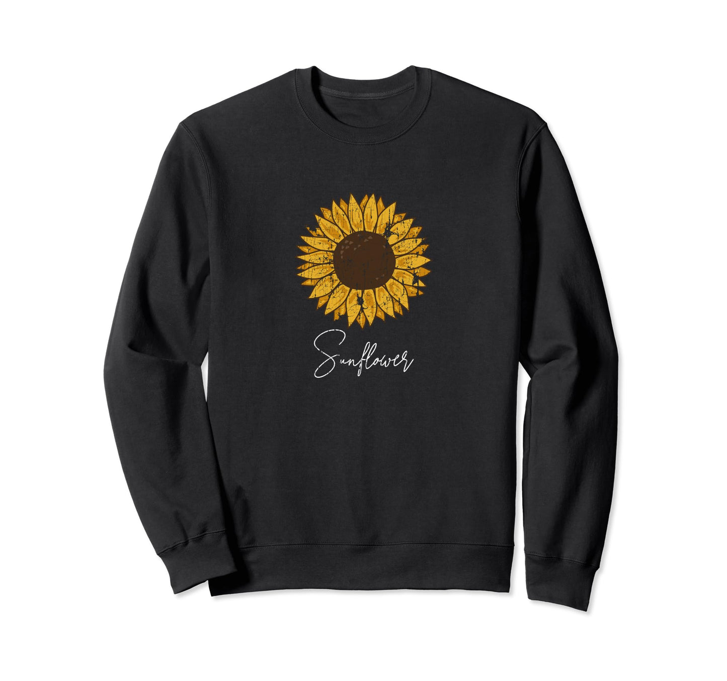 Womens Summer Sunflower Boho Sweatshirt - Fun Novelty Design Men Women - T-Shirt, Sweatshirt, Hoodie