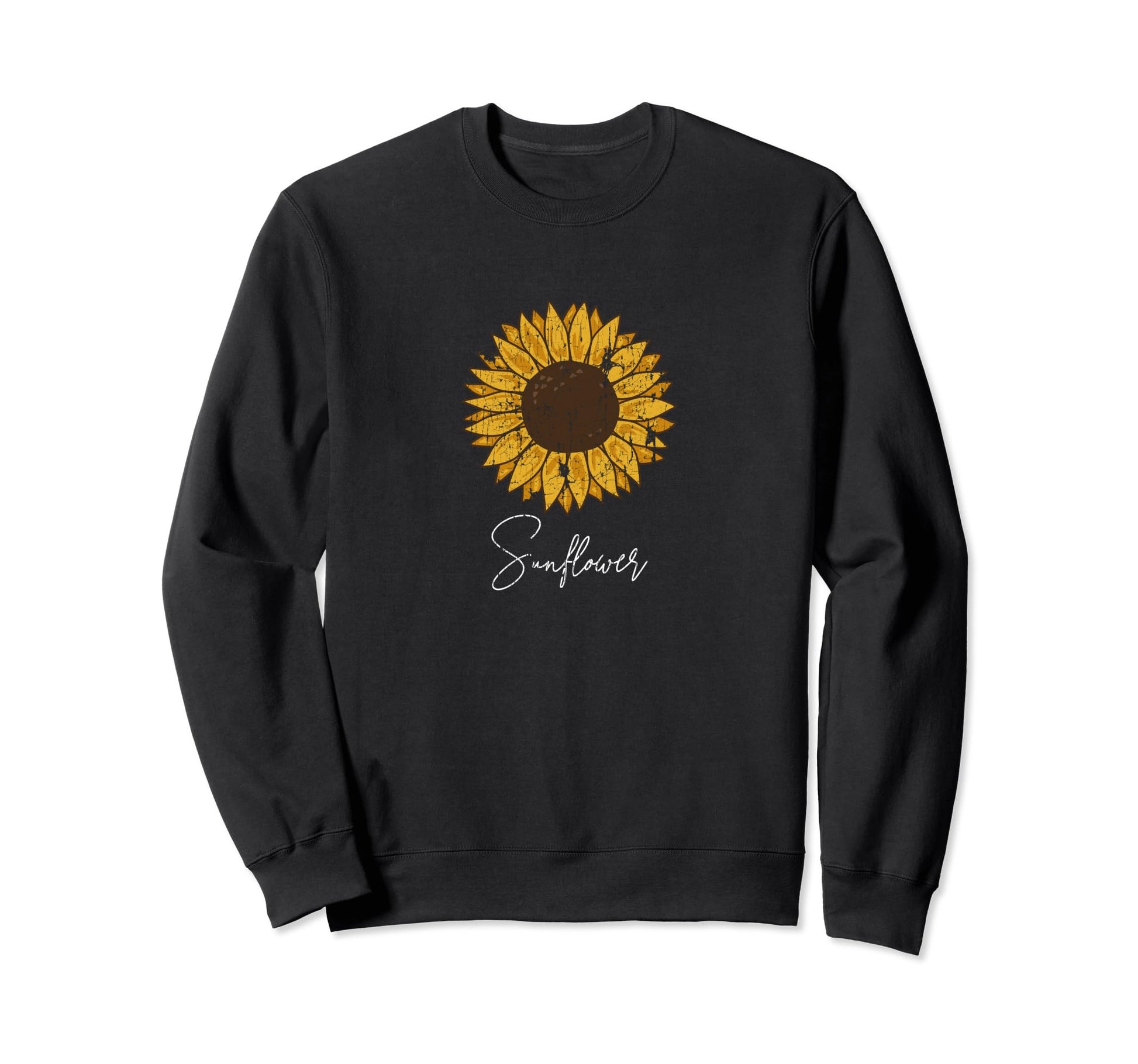 Womens Summer Sunflower Boho Sweatshirt - Fun Novelty Design Men Women - T-Shirt, Sweatshirt, Hoodie