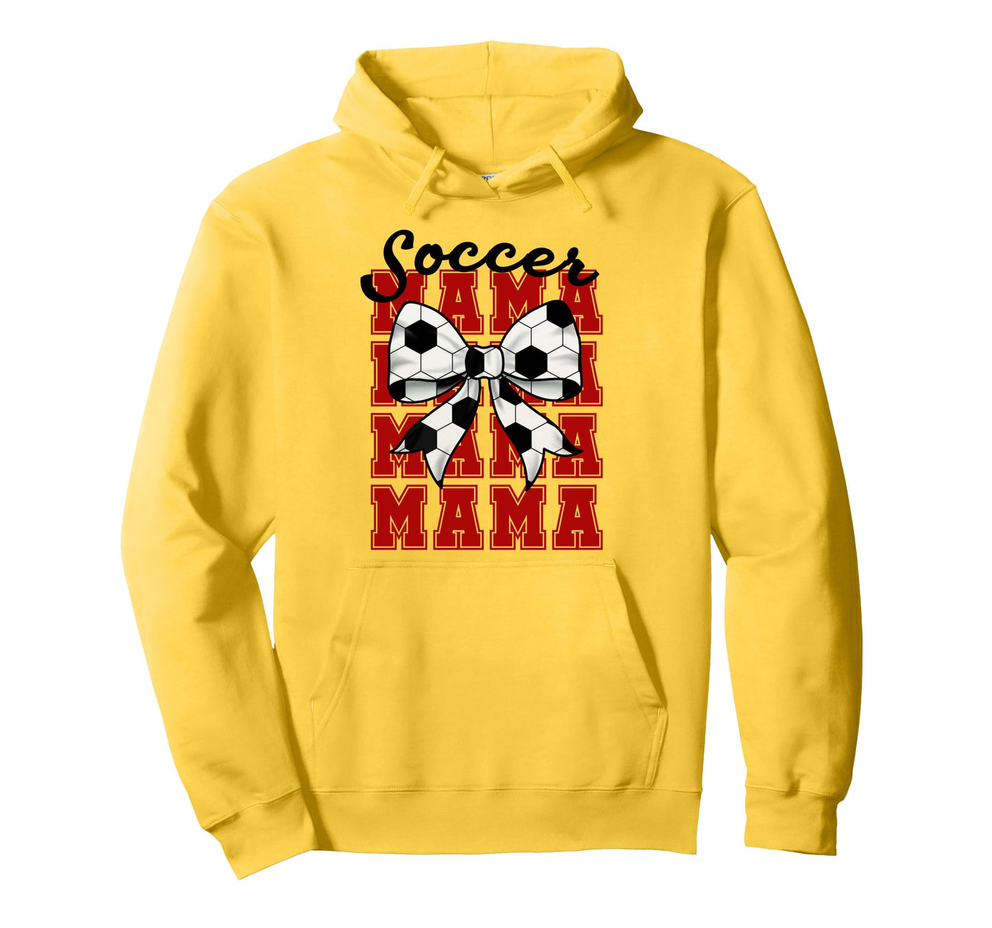 Soccer Bow Mama Mama Mama Mama Game Hoodie - Streetwear Style for Adults - T-Shirt, Sweatshirt, Hoodie