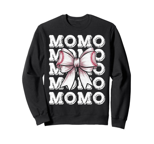Coquette Baseball Momo Matching Sweatshirt - Fun Novelty Design for Adults - T-Shirt, Sweatshirt, Hoodie