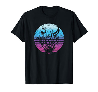 Japanese Demon Face Mask Devil Oni T-Shirt - Custom Art Print Unisex - T-Shirt, Sweatshirt, Hoodie