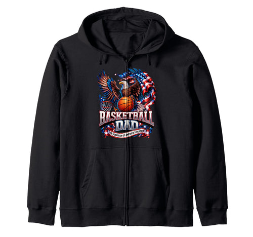 Basketball Papa Guardian Americas Sweatshirt - Novelty Apparel Men Women - T-Shirt, Sweatshirt, Hoodie