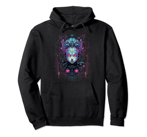 Vaporwave Aesthetics Psychedelic Hoodie - Casual Everyday Wear Unisex - T-Shirt, Sweatshirt, Hoodie