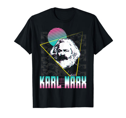 Karl Marx Communism Communist T-Shirt - Minimalist Print for Adults - T-Shirt, Sweatshirt, Hoodie