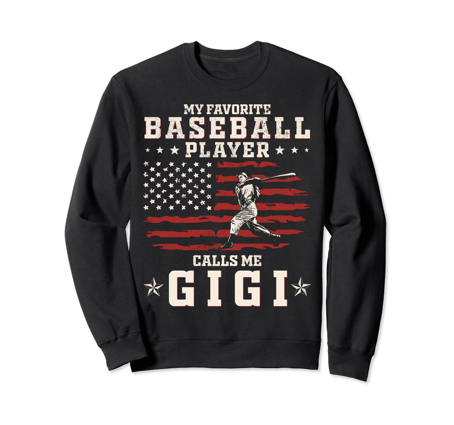 My Favorite Baseball Player Calls Sweatshirt - Custom Art Print for Adults - T-Shirt, Sweatshirt, Hoodie