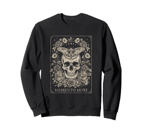 Skull Cat Skeleton Kitty Kitten Sweatshirt - Aesthetic Graphic Men Women - T-Shirt, Sweatshirt, Hoodie