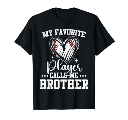 My Favorite Baseball Player Calls Me T-Shirt - Trendy Graphic for Adults - T-Shirt, Sweatshirt, Hoodie