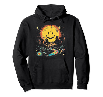 Sun Boho Groovy Sunshine Grunge 17 Hoodie - Casual Everyday Wear Unisex - T-Shirt, Sweatshirt, Hoodie