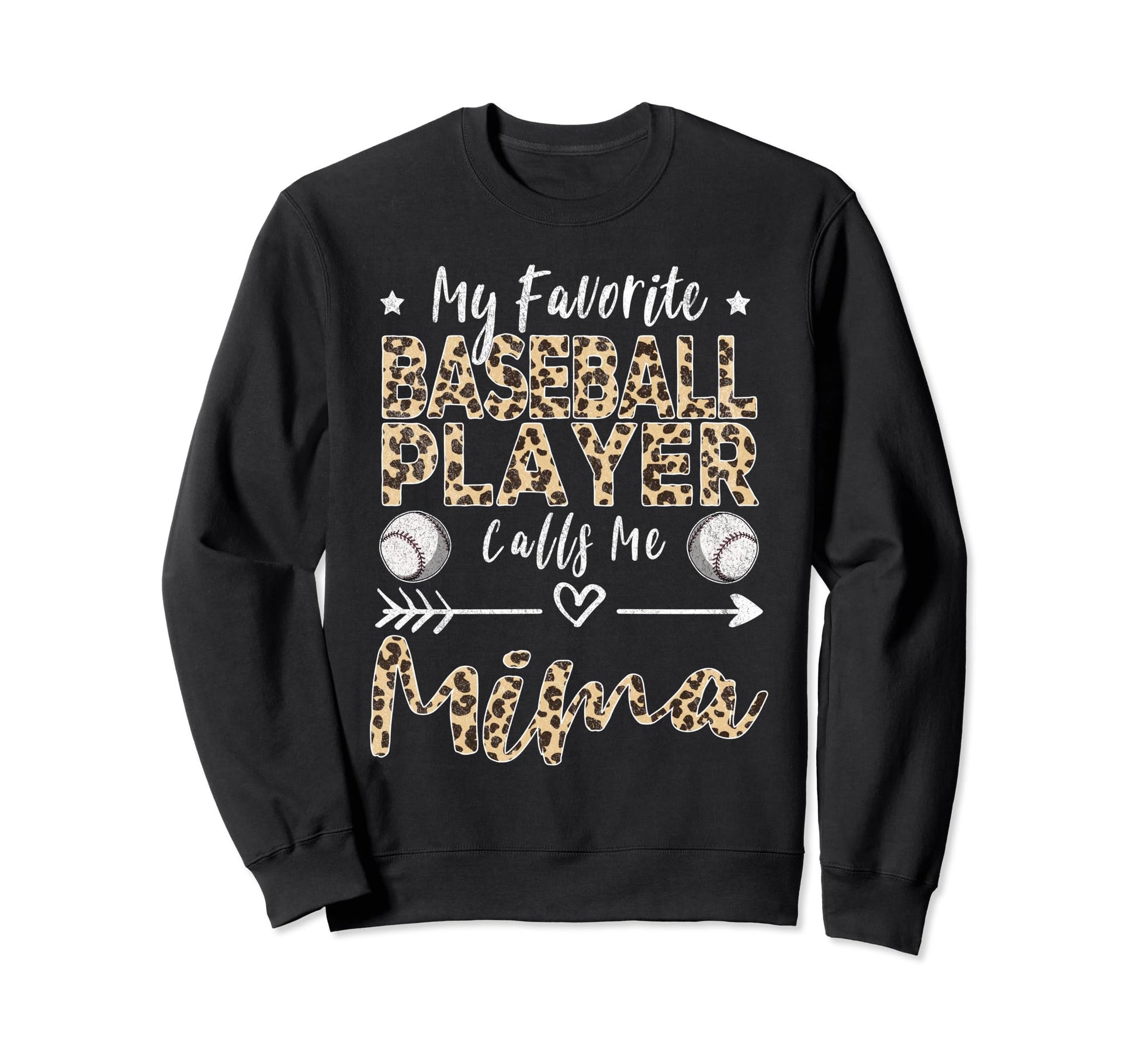 My Favorite Baseball Player Sweatshirt - Casual Everyday Wear for Adults - T-Shirt, Sweatshirt, Hoodie