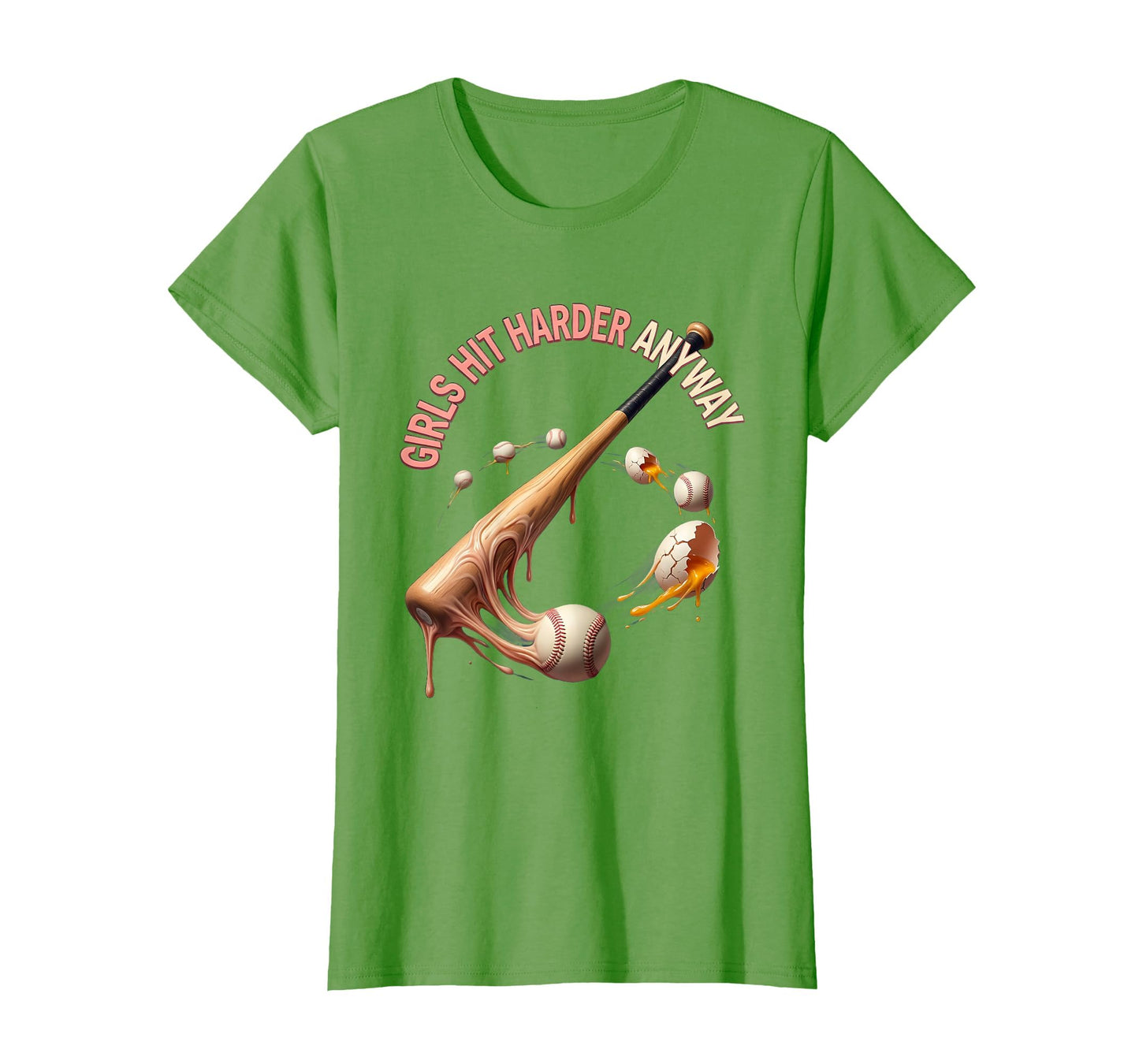 Hit Harder Anyway Baseball T-Shirt - Streetwear Style Unisex - T-Shirt, Sweatshirt, Hoodie