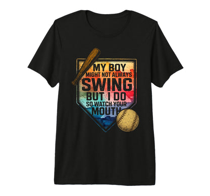 My Might Not Always Swing But I Do Funny T-Shirt - Unique Graphic Unisex - T-Shirt, Sweatshirt, Hoodie