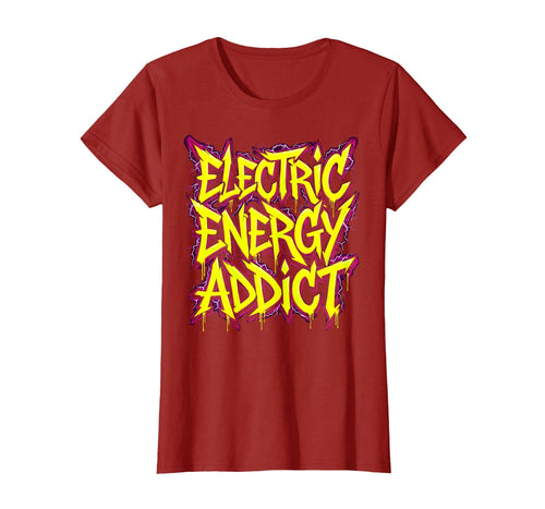 Electric Energy Addict 90S Band T-Shirt - Trendy Graphic Men Women - T-Shirt, Sweatshirt, Hoodie