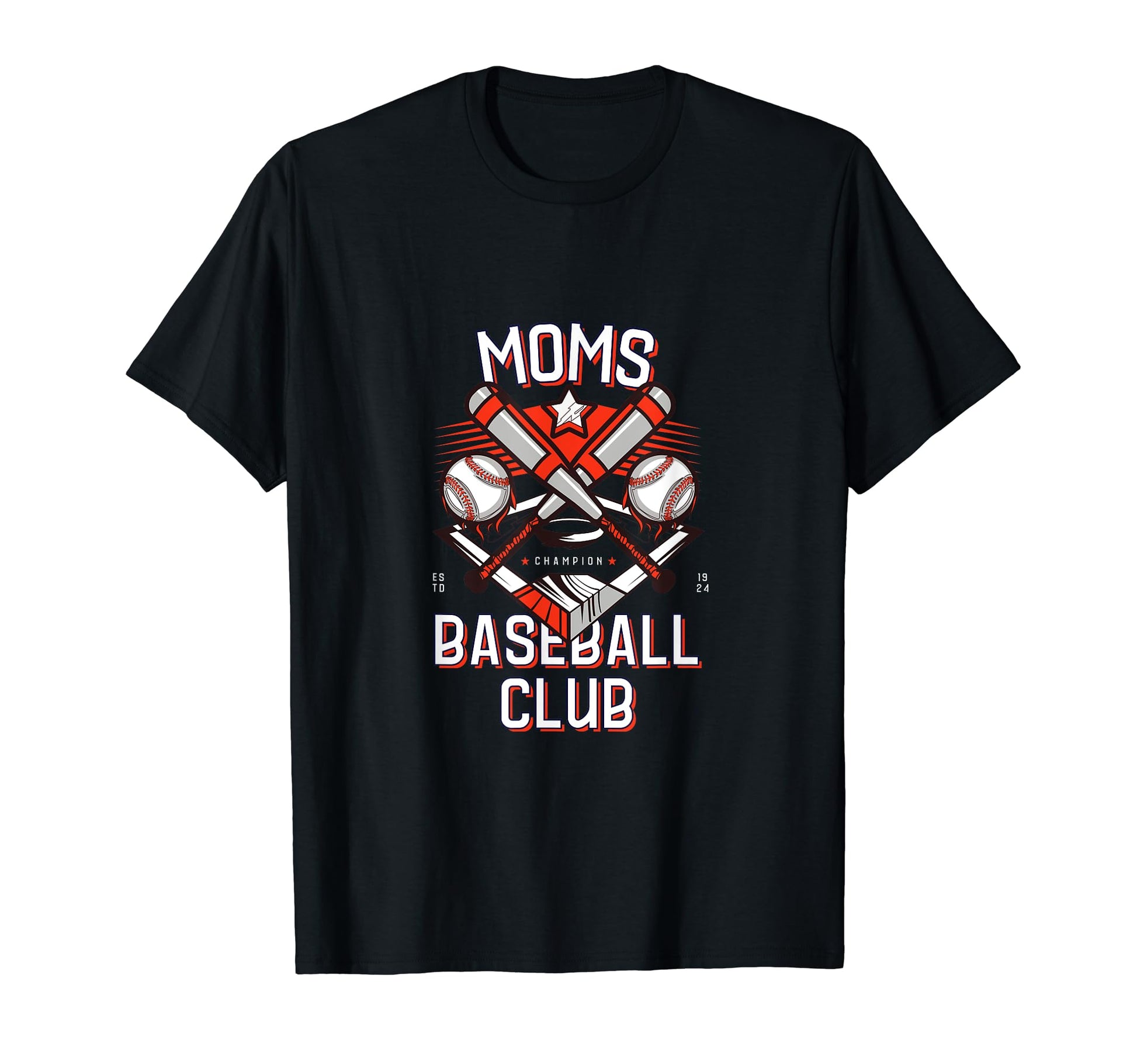 Moms Baseball T-Shirt - Novelty Apparel Unisex - T-Shirt, Sweatshirt, Hoodie