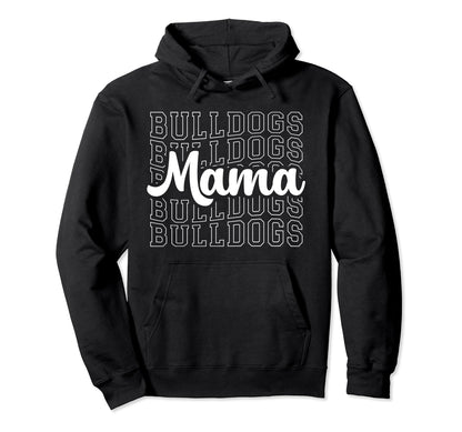Bulldogs Sports Mascot Bulldogs Game Hoodie - Minimalist Print Men Women - T-Shirt, Sweatshirt, Hoodie