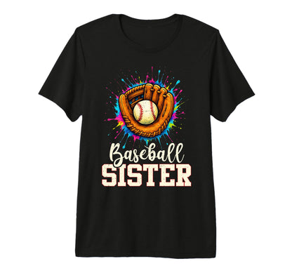 Baseball Sister Baseball Player T-Shirt - Minimalist Print Men Women - T-Shirt, Sweatshirt, Hoodie