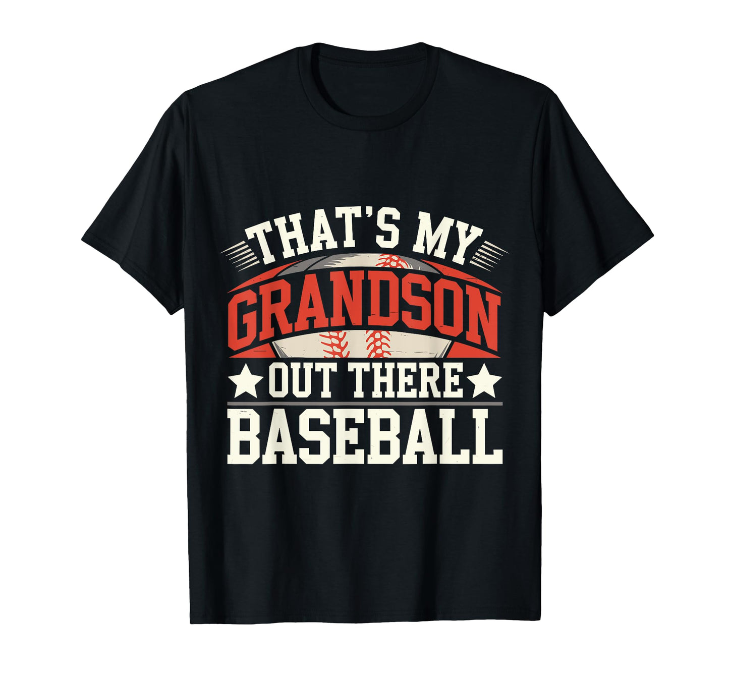Baseball Grandpa Funny Thats My Grandson T-Shirt - Unique Graphic Unisex - T-Shirt, Sweatshirt, Hoodie