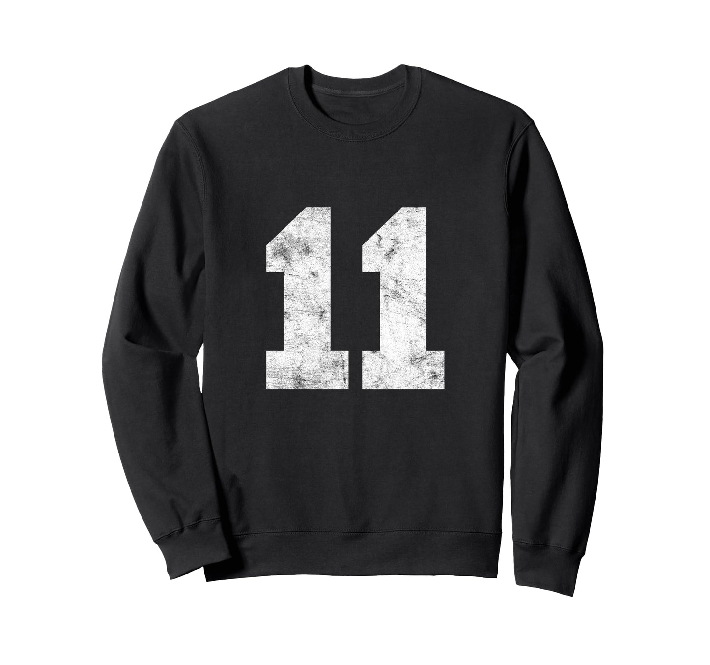 Lucky Number 11 Birthday Sports Sweatshirt - Streetwear Style Men Women - T-Shirt, Sweatshirt, Hoodie