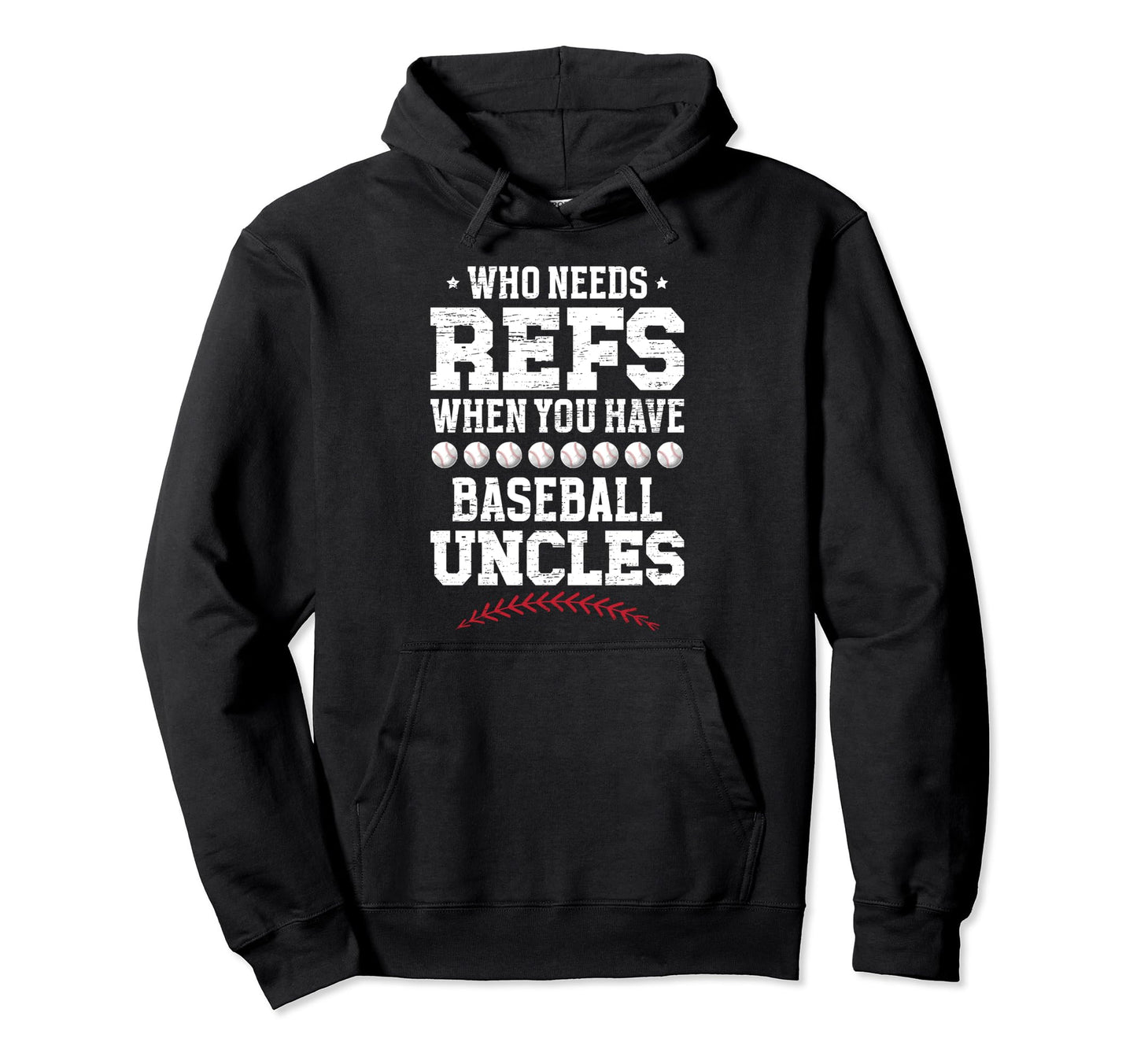 Baseball Uncle Funny Uncle Baseball Player Hoodie - Trendy Graphic Unisex - T-Shirt, Sweatshirt, Hoodie