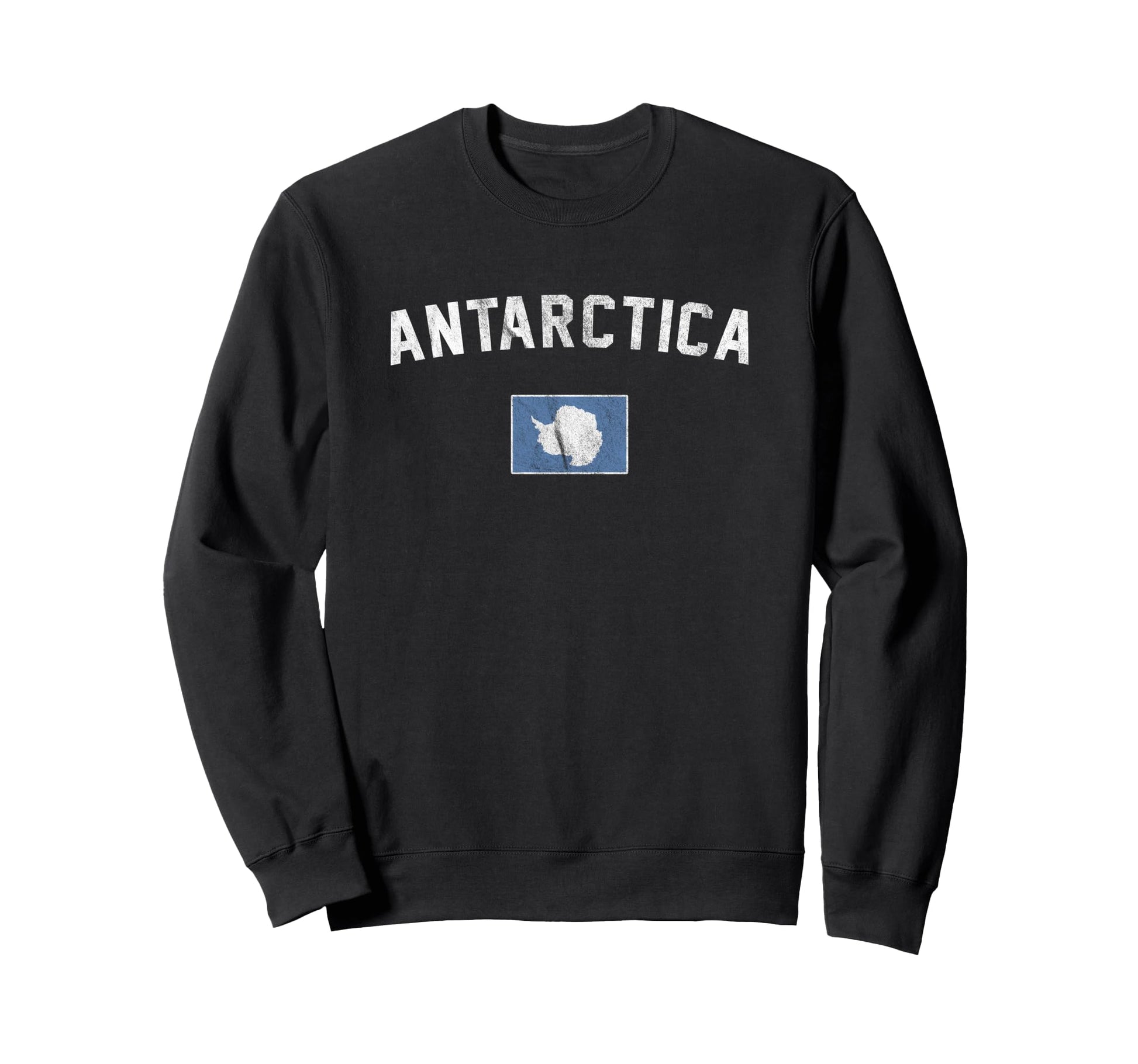 Varsity Flag Antarctica Sweatshirt - Aesthetic Graphic Men Women - T-Shirt, Sweatshirt, Hoodie