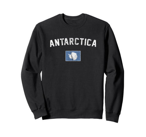 Varsity Flag Antarctica Sweatshirt - Aesthetic Graphic Men Women - T-Shirt, Sweatshirt, Hoodie