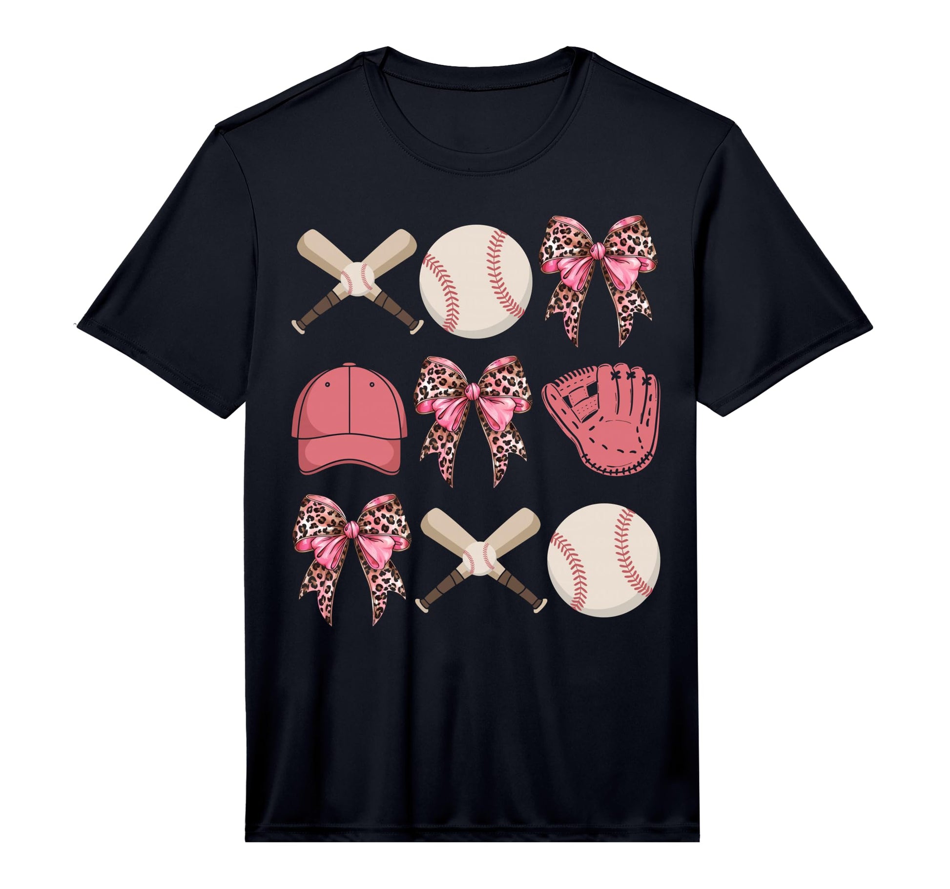 Baseball Mama Coquette Bow Baseball Mom T-Shirt - Minimalist Print Unisex - T-Shirt, Sweatshirt, Hoodie