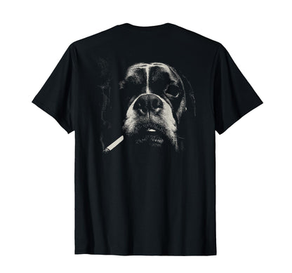 Boxer Smoking Cigarette Grunge Meme 90S T-Shirt - Custom Art Print Unisex - T-Shirt, Sweatshirt, Hoodie