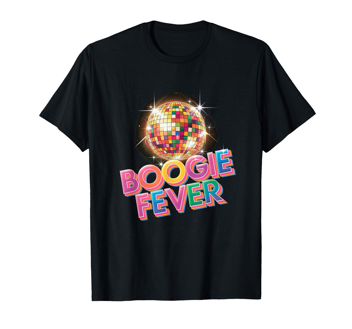 Disco Ball Boogie Fever Discoball Party T-Shirt - Unique Graphic Men Women - T-Shirt, Sweatshirt, Hoodie