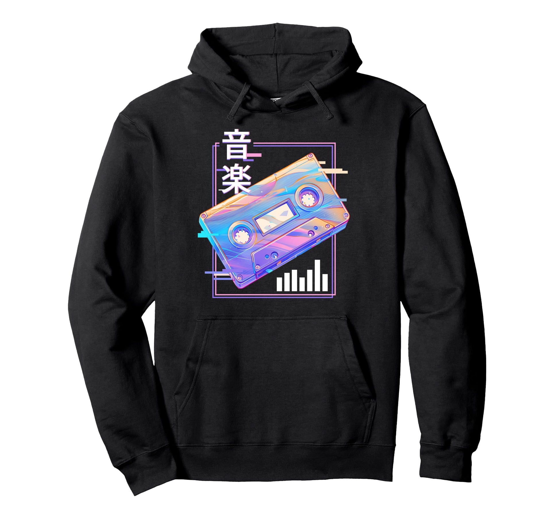 Music Casette Tape 80S Pastel Hoodie - Aesthetic Graphic for Adults - T-Shirt, Sweatshirt, Hoodie
