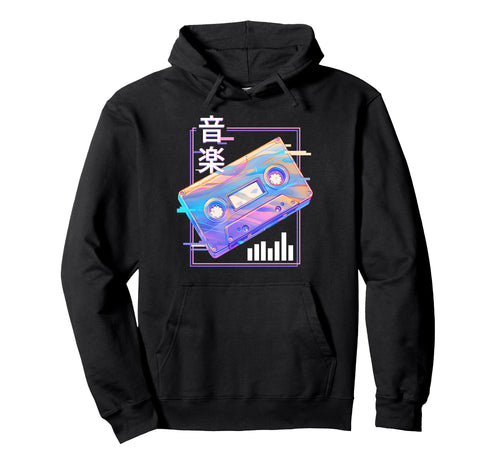 Music Casette Tape 80S Pastel Hoodie - Aesthetic Graphic for Adults - T-Shirt, Sweatshirt, Hoodie