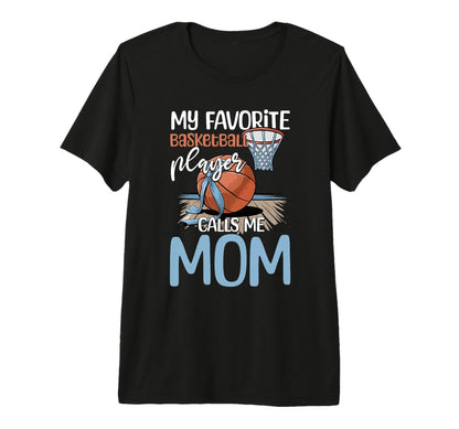 Game Day Basketball Mom Tri Blend T-Shirt - Graphic Print Unisex - T-Shirt, Sweatshirt, Hoodie