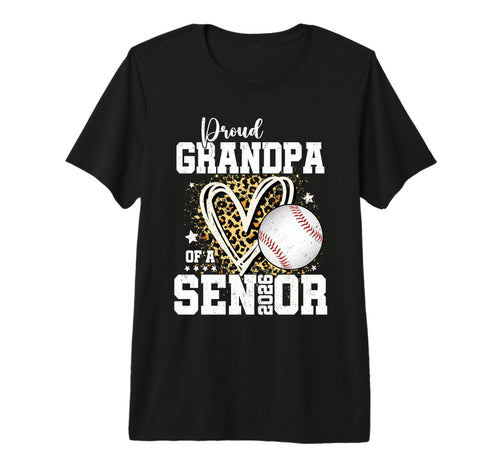 Proud Grandpa 2026 Senior Baseball T-Shirt - Streetwear Style for Adults - T-Shirt, Sweatshirt, Hoodie