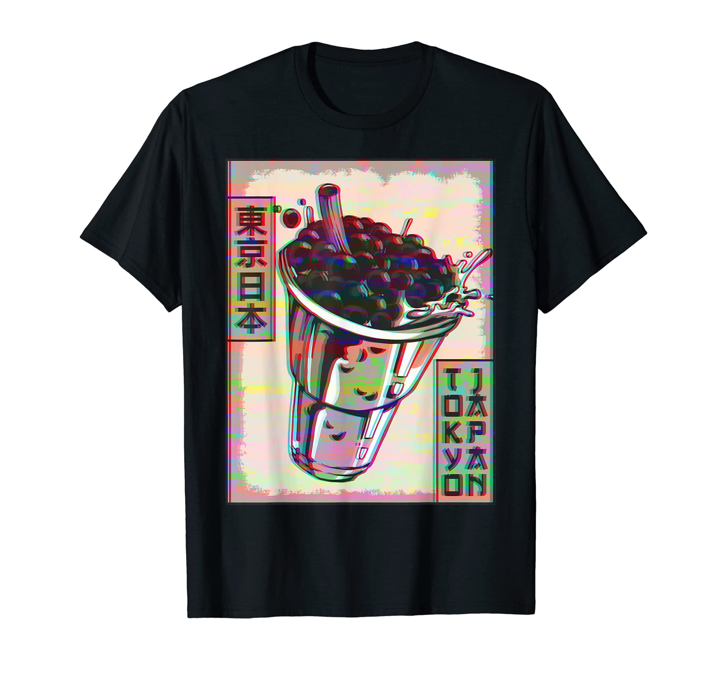 Boba Tea Bubble Tea Tokyo Japan T-Shirt - Trendy Graphic for Adults - T-Shirt, Sweatshirt, Hoodie