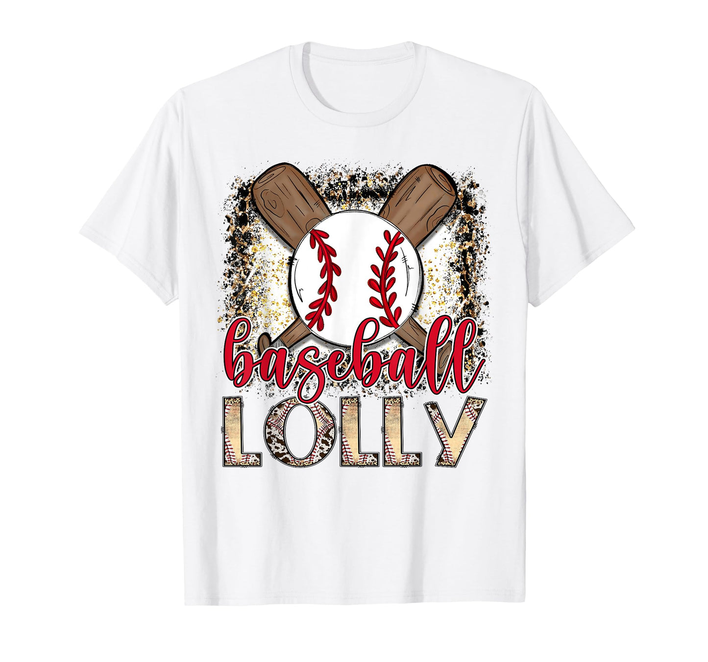 Baseball Lolly Leopard Proud Ball Lolly T-Shirt - Streetwear Style Unisex - T-Shirt, Sweatshirt, Hoodie