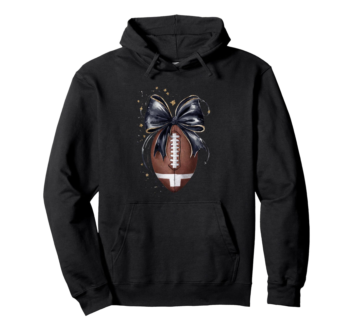 Coquette Bow Football Mama Mothers Day Hoodie - Fun Novelty Design Unisex - T-Shirt, Sweatshirt, Hoodie