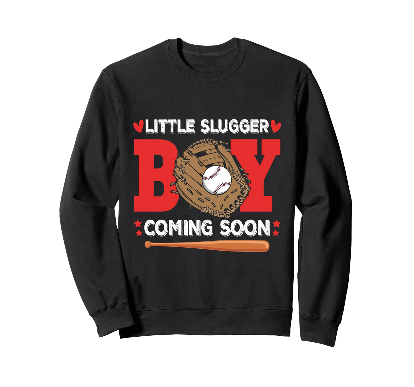Little Slugger Coming Soon Sweatshirt - Aesthetic Graphic for Adults - T-Shirt, Sweatshirt, Hoodie