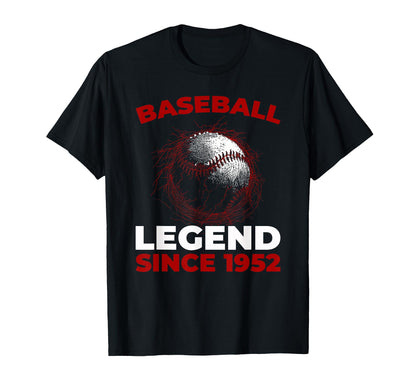 Birthday Baseball Baseballer Player T-Shirt - Fun Novelty Design Men Women - T-Shirt, Sweatshirt, Hoodie